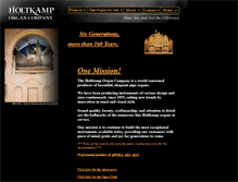 Tablet Screenshot of holtkamporgan.com